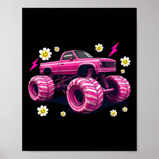 Cady Monster - Schattigee en spookachtige leuke St Poster (Voorkant)
