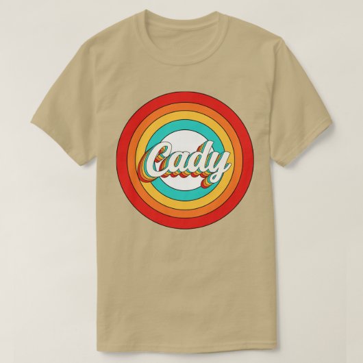 Cady Naam Shirt  Cady Circle (Design voorkant)