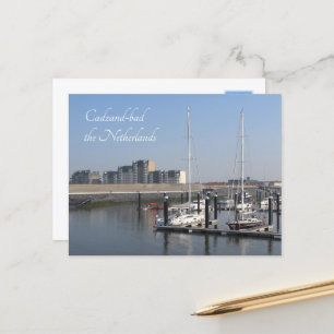 Cadzand-Bad Marina, Zeeland, Nederland Briefkaart