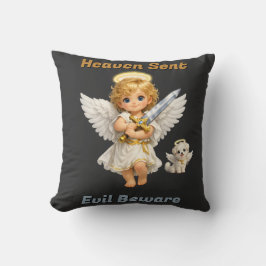 Cael en Halo Hemelgezonden Kwaad Weersta Kussen