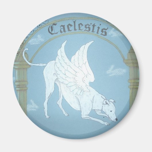 Caelestis "Hound of Heaven" magneet (Voorkant)
