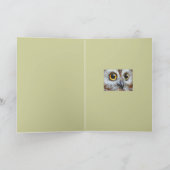 Caeli de uilkaart kaart (Binnen)