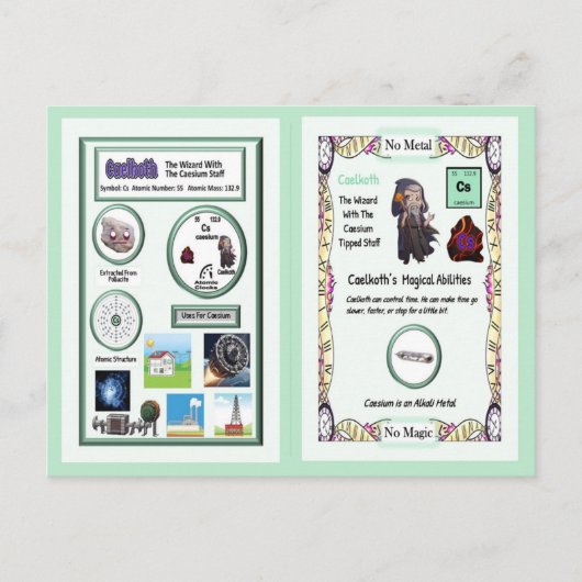 Caelkoth - Caesium Trading Kaart (Voorkant)