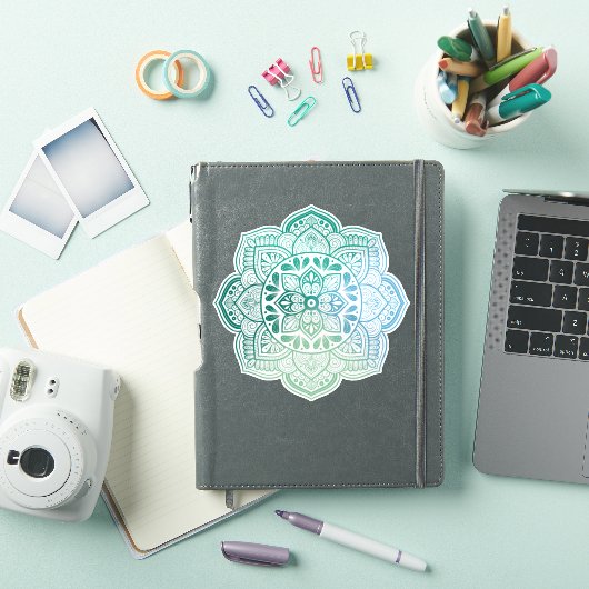 Caelum Mandala Custom-Cut Vinyl Sticker (iPad Cover)