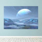 Caelum Moon Canvas Afdruk (Insitu (Houten vloer))