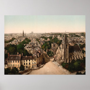 Caen, Basse-Normandie, Frankrijk Poster