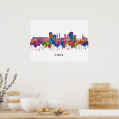 Caen France Skyline Poster (Keuken)