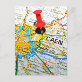 Caen, Frankrijk Briefkaart