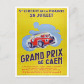 Caen Grand Prix  races Briefkaart (Voorkant)