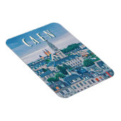 Caen Photo Vintage Magneet (Rechterzijde)