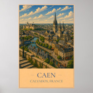 Caen Poster