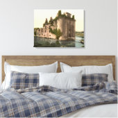 Caerlaverock Castle, Dumfries, Schotland Canvas Afdruk (Insitu (Slaapkamer))