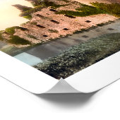 Caerlaverock Castle, Dumfries, Schotland Poster (Hoek)