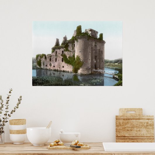 Caerlaverock Castle Poster (Keuken)