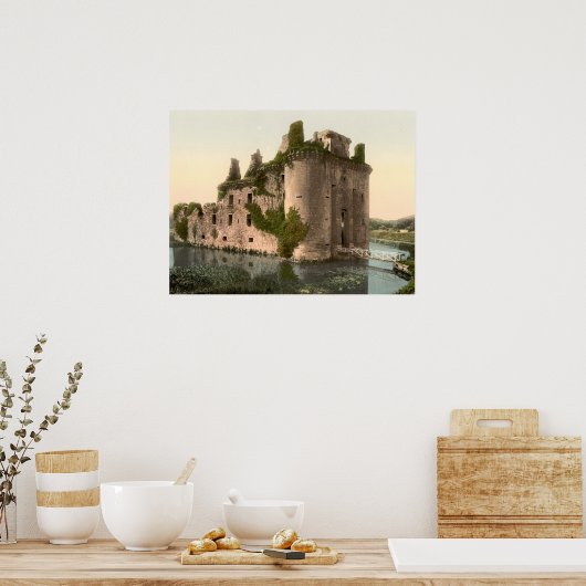 Caerlaverock Castle, Scotland Archival Print (Keuken)