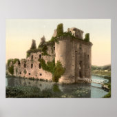 Caerlaverock Castle, Scotland Archival Print (Voorkant)