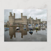 Caernarfon Castle Briefkaart (Voorkant)