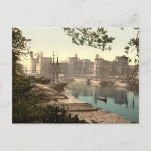 Caernarfon Castle, Gwynedd, Wales Briefkaart