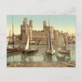 Caernarfon Castle II, Gwynedd, Wales Briefkaart (Voorkant)