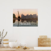 Caernarfon Castle in Wales (1900) Poster (Keuken)