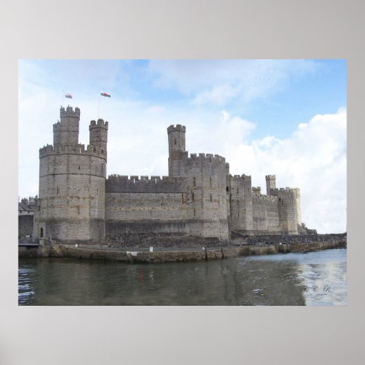 CAERNARFON CASTLE POSTER (Voorkant)