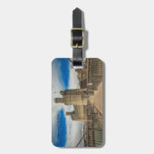 Caernarfon Castle Wales. Bagagelabel (Voorkant verticaal)