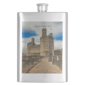 Caernarfon Castle Wales. Flacon (Voorkant)