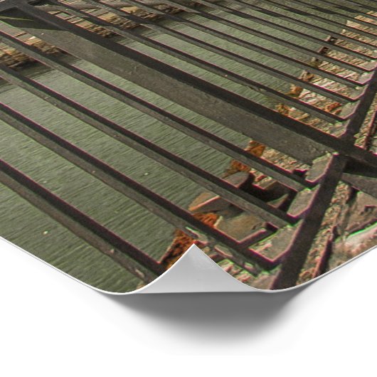 Caernarfon Castle Wales. Poster (Hoek)