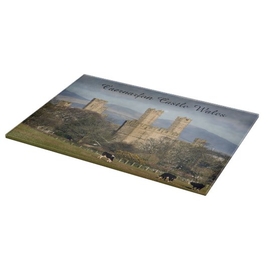 Caernarfon Castle Wales. Snijplank (Hoek)