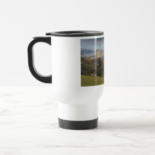 Caernarfon castle Wales Travel Mugs. Reisbeker (Links)