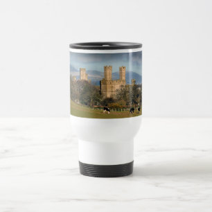 Caernarfon castle Wales Travel Mugs. Reisbeker