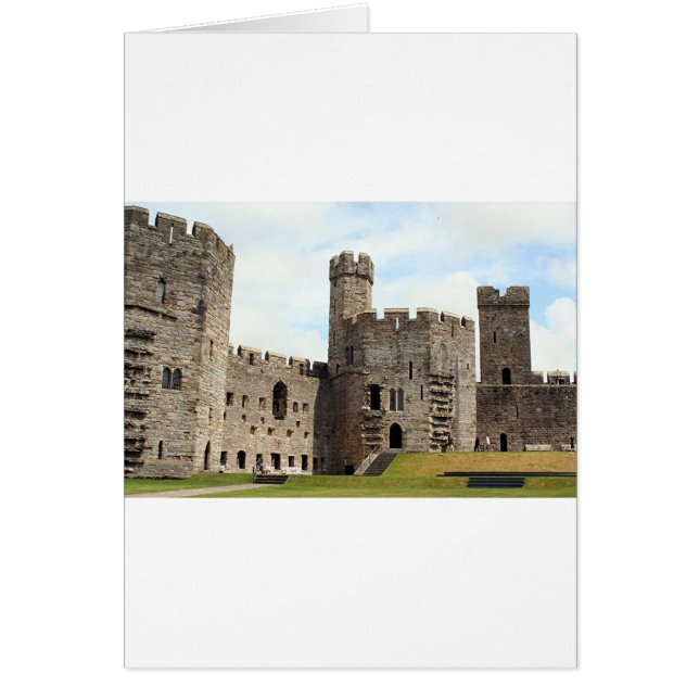 Caernarfon Castle, Wales, Verenigd Koninkrijk (Voorkant)
