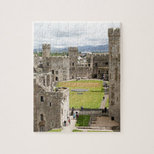 Caernarfon Castle, Wales, Verenigd Koninkrijk 1 Legpuzzel