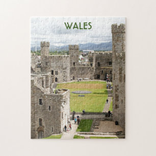 Caernarfon Castle, Wales, Verenigd Koninkrijk 1 Legpuzzel