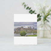 Caerphilly Castle Briefkaart (Staand voorkant)