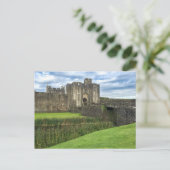 Caerphilly Castle in Wales Briefkaart (Staand voorkant)