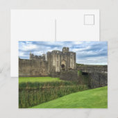 Caerphilly Castle in Wales Briefkaart (Voorkant / Achterkant)
