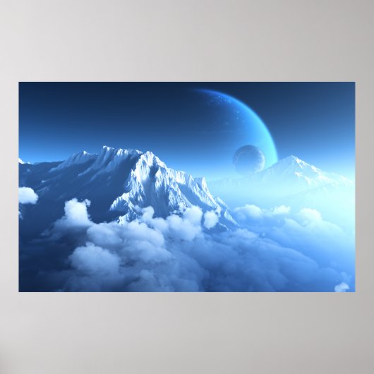 Caerulea (verhoogd) poster (Voorkant)