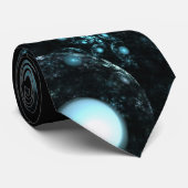 Caeruleus Clast Fractal Stropdas (Opgerold)