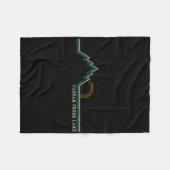 Caesar Creek Lake Fleece Deken (Voorkant (Horizontaal))