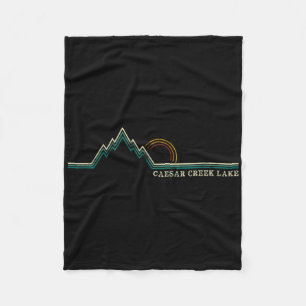 Caesar Creek Lake  Fleece Deken