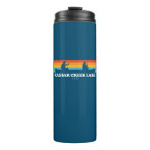 Caesar Creek Lake Ohio Canoe Thermosbeker (Voorkant)