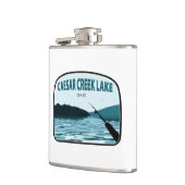 Caesar Creek Lake Ohio Gevist Rod Heupfles (Links)