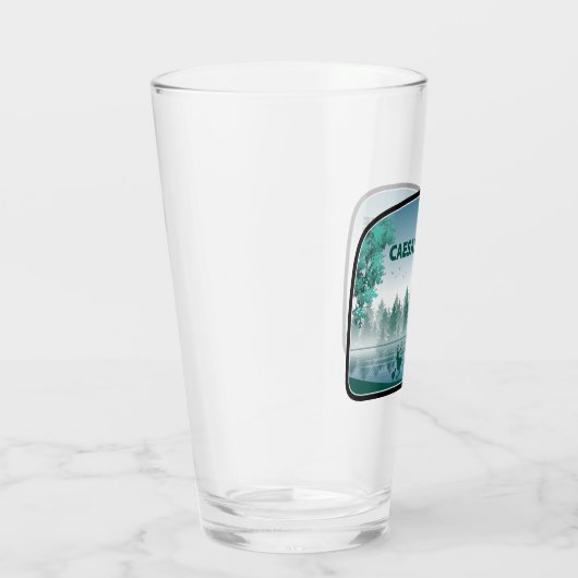 Caesar Creek Lake Ohio Herten Glas (Rechts)