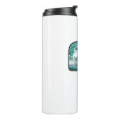 Caesar Creek Lake Ohio Herten Thermosbeker (Gedraaid links)