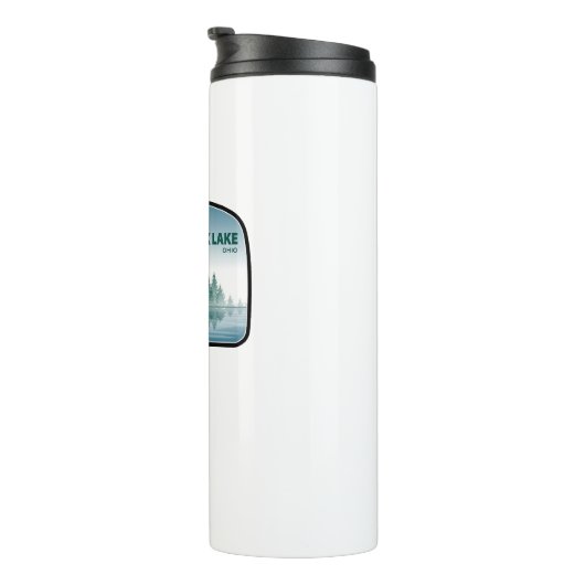 Caesar Creek Lake Ohio Herten Thermosbeker (Geroteerd rechts)