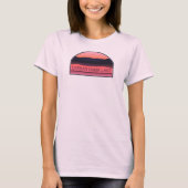 Caesar Creek Lake Ohio Red Sunrise T-shirt (Voorkant)