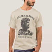Caesar Hadrian Handled Zionisten T-shirt (Voorkant)