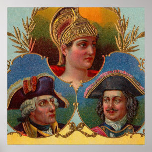 Caesar - Kaiser - Etiket voor sigaren voor tsaren Poster