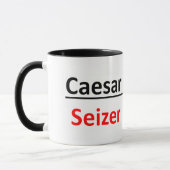 Caesar Obama of Seizer Obama Coffee Mok (Links)